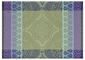 'Bastide' Olive Cotton Placemat