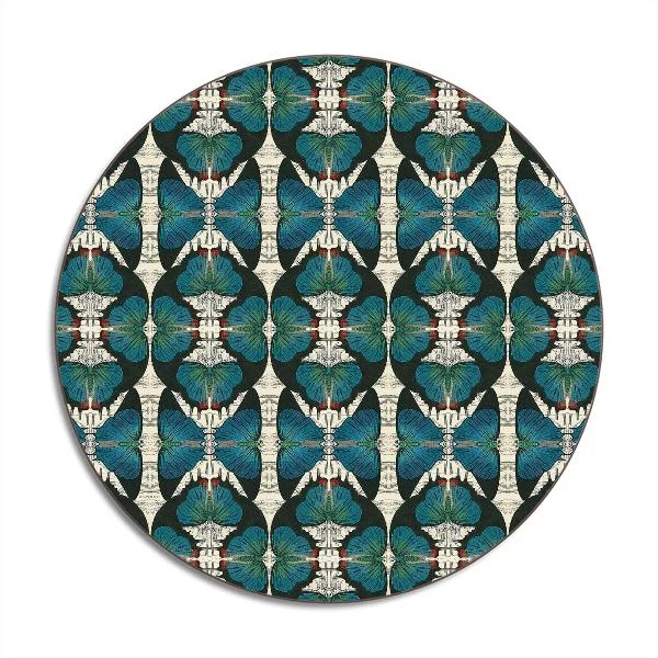 Blue Butterfly' Design Placemats and Coasters