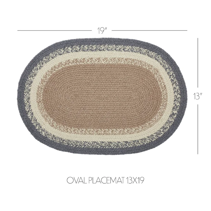 Finders Keepers Oval Placemat 13x19