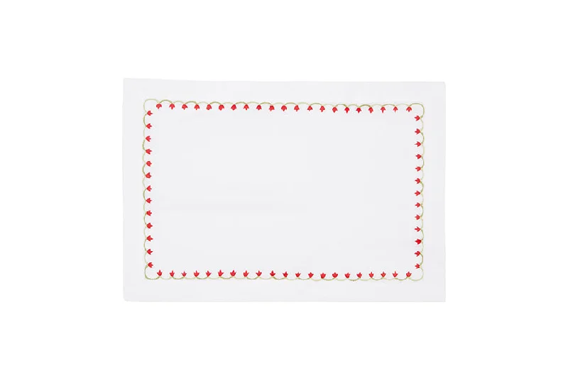 Marguerite Placemat Red