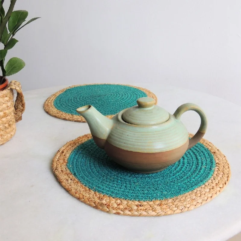 Teal Single Ring Table Mats