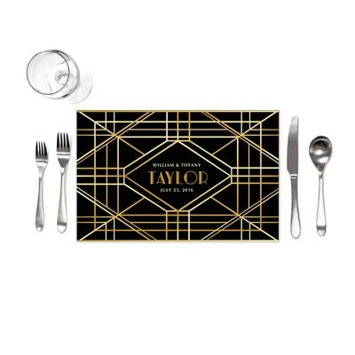 Art Deco Placemats