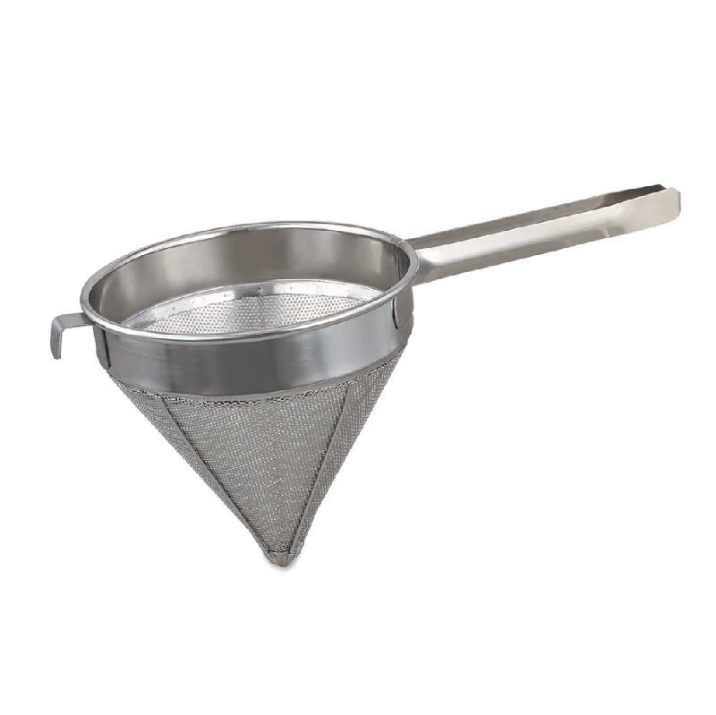 Browne 10" Coarse China Cap Strainer, Stainless Steel