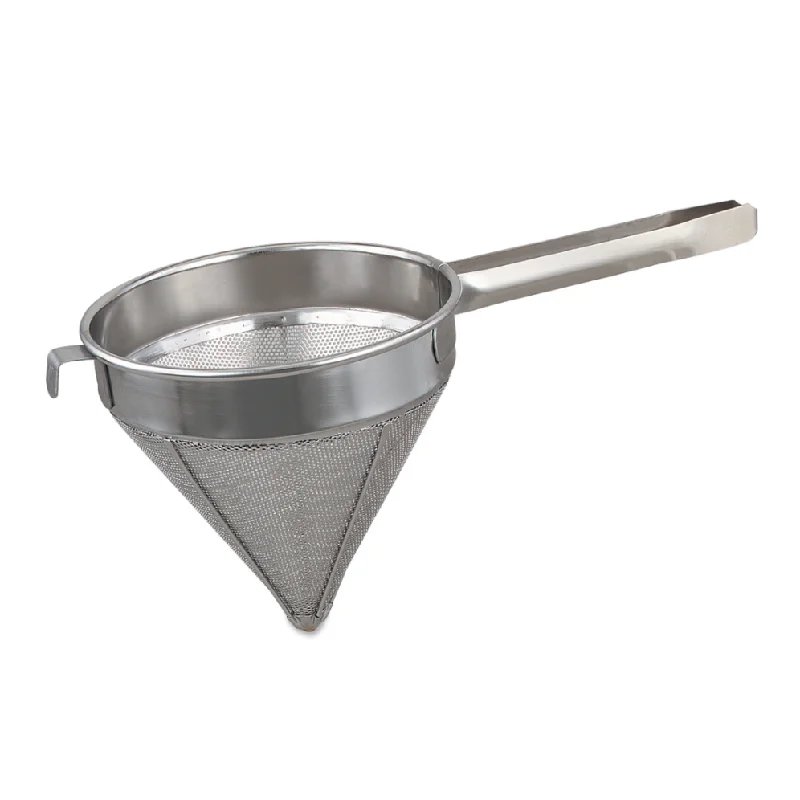 Browne 10" Fine China Cap Strainer, Stainless Steel