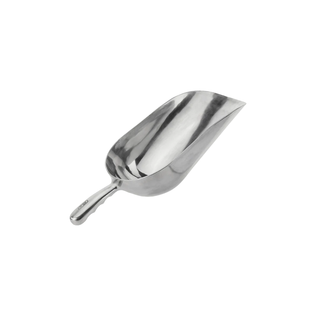 Browne 12 Oz Scoop, Aluminum