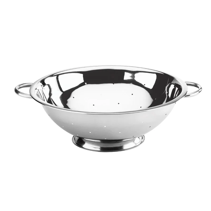 Browne 5 Qt Colander, Stainless Steel