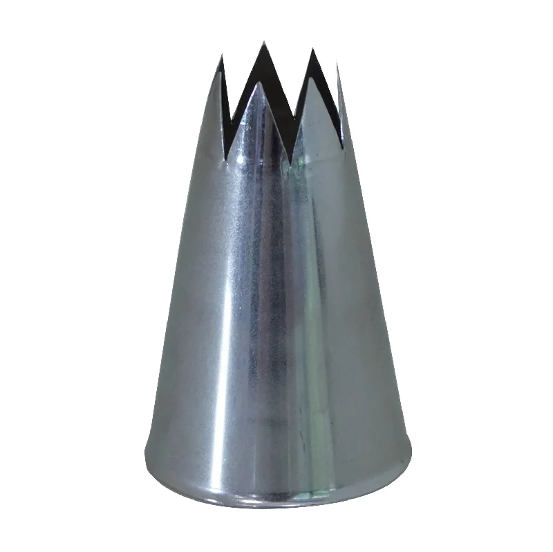 De Buyer 1" Star Nozzle Pipping Tip, Stainless Steel