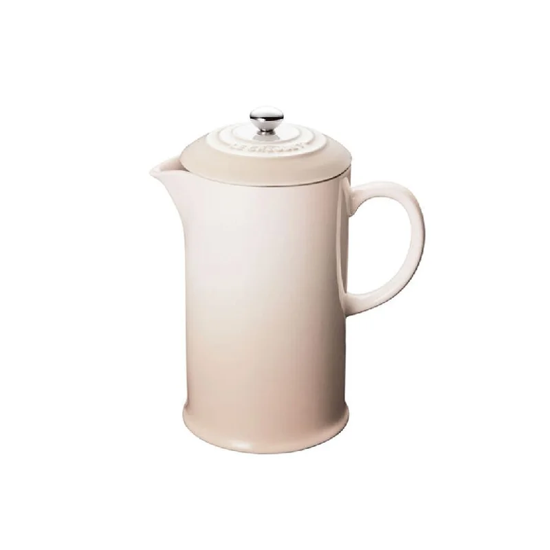 Le Creuset 0.8 Litre French Press, Meringue