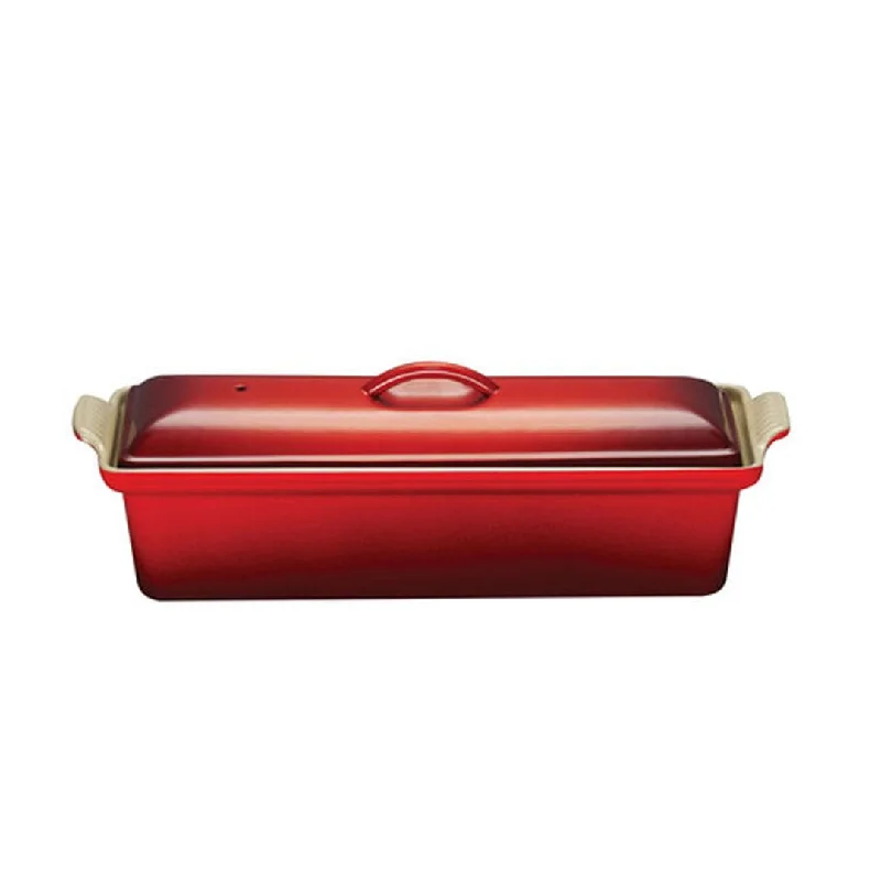 Le Creuset 1.8 Litre Pâté Terrine, Cerise