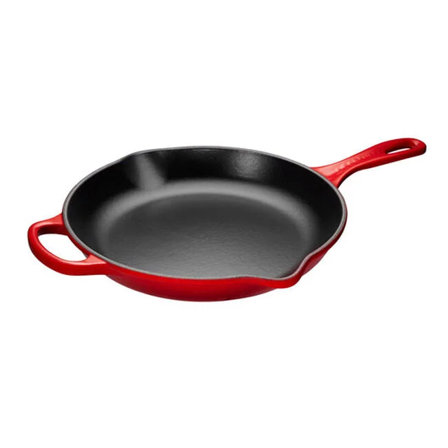 Le Creuset 10.25" Round Skillet, Cerise