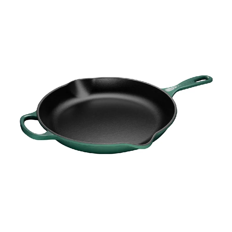 Le Creuset 12" Iron Skillet with Handle, Artichaut