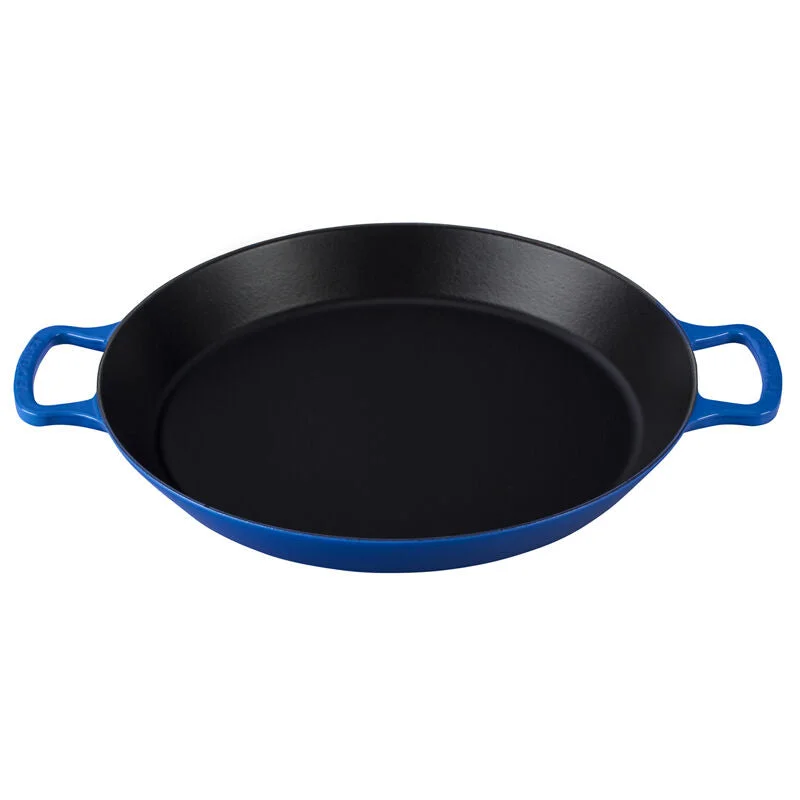 Le Creuset 13.4" Paella Pan, Blueberry