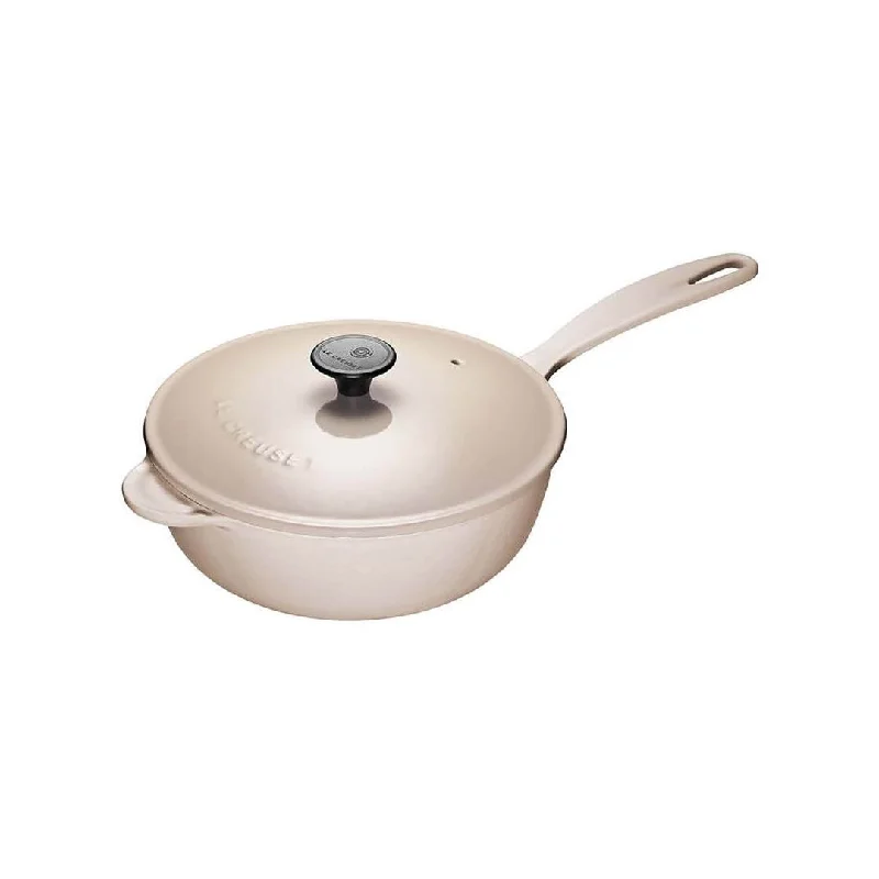 Le Creuset 2 Litre Saucier Pan - Meringue