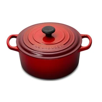 Le Creuset 3.3 Litre Round Dutch Oven, Cerise