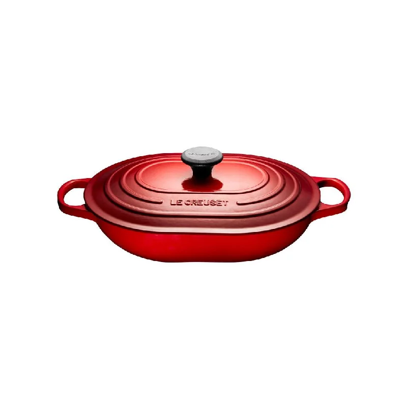 Le Creuset 3.4L Oblong Casserole, Cerise