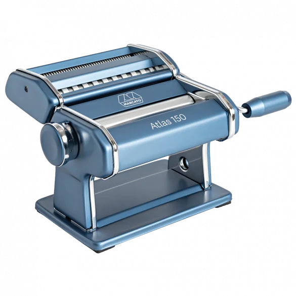 Marcato Atlas 150 Pasta Machine, Blue