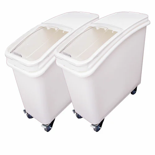 Nella 21 Gallon Mobile Ingredient Bin, 2 /Set