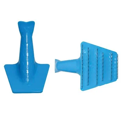 Nella Plastic Fish Scaler, Heavy Duty, Blue