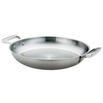 Thermalloy 12.5" Paella Pan Stainless Steel