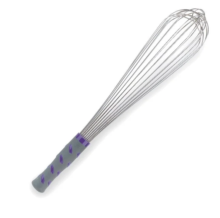 Vollrath 16" Piano Whip, Purple Nylon Handle