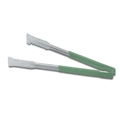 Vollrath VersaGrip 16" Tongs, Green Handle