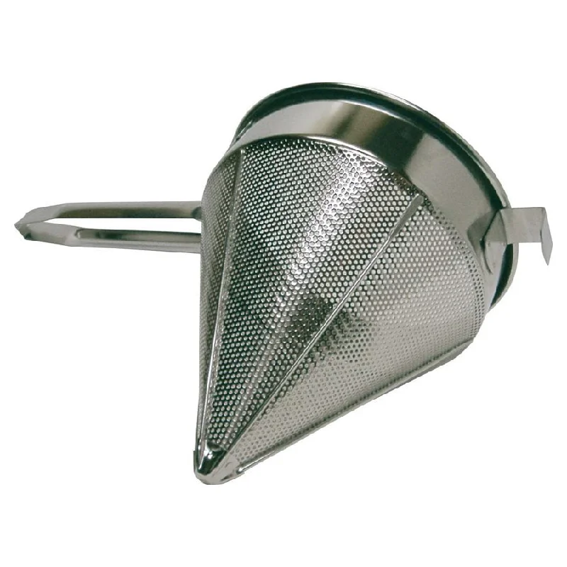 Winco 8" Coarse China Cap Strainer