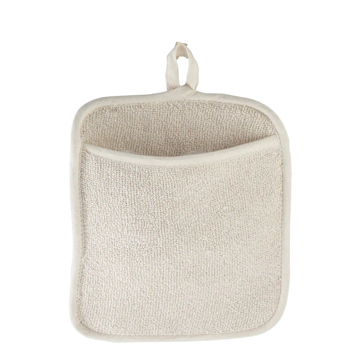 Winco Terry Cloth Pot Holder with Pocket, 8.5" x 9.5" - PH-9W