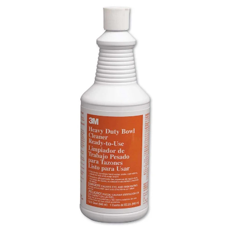 3M Heavy Duty Bowl Cleaner Liquid, 1 Quart Bottle/12 per case