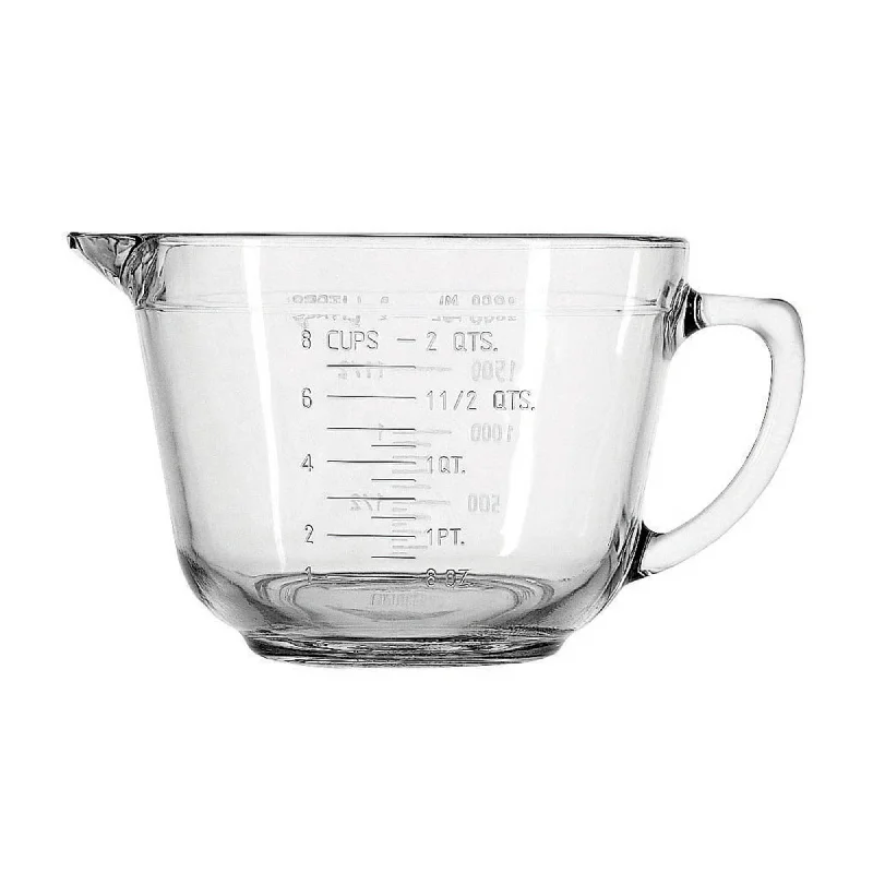 Anchor Hocking Glass Batter Bowl, 2-Quart