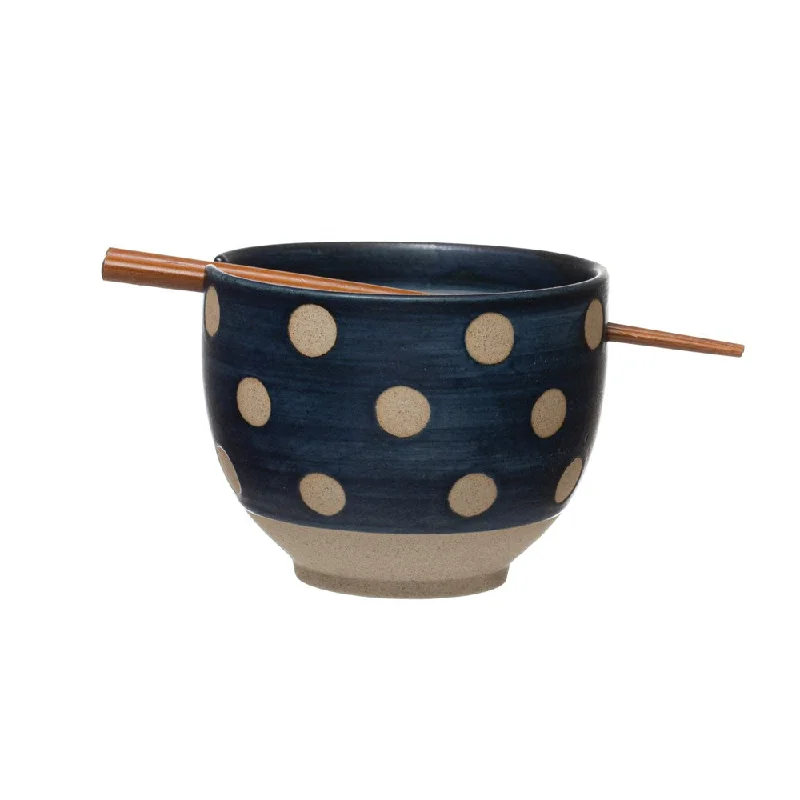 Creative Co-op - Stoneware Noodle Bowl