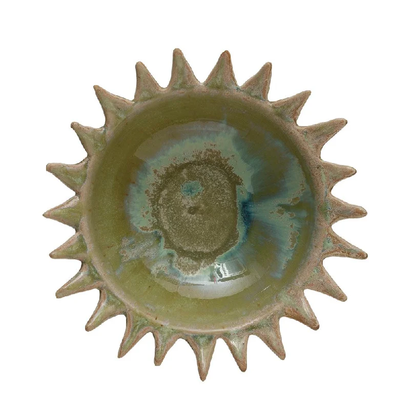 Creative Co-op - Stoneware Sunburst Bowl