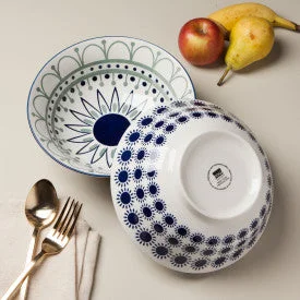 Danica - Patterned Serving Bowls