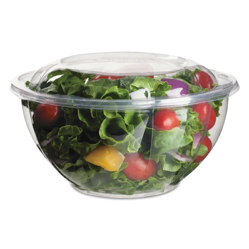 Eco-Products Renewable and Compostable Salad Bowl with Lid, 32 Ounce - 50 per pack/3 packs per case