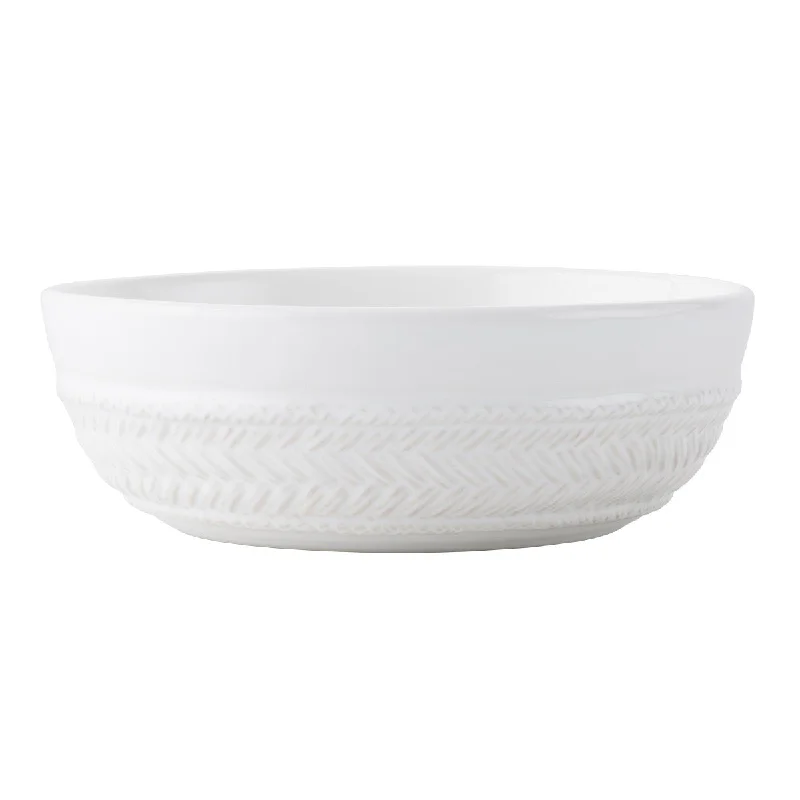 Juliska - Le Panier Whitewash Coupe Pasta Bowl