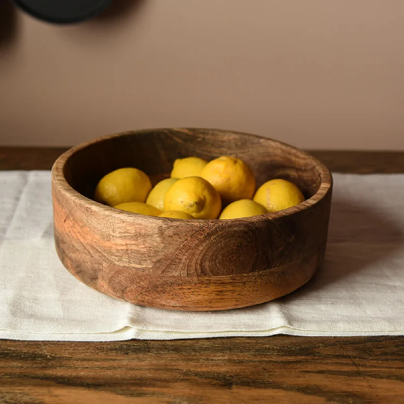 Mango Wood Salad Bowl