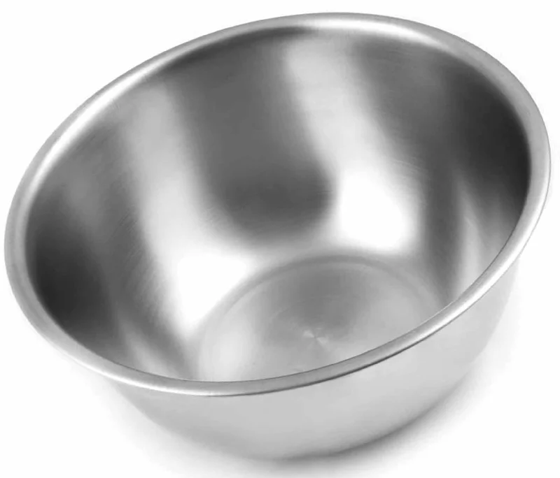 Professional Polished Stainless Steel Mixing Bowl for Cooking Serving