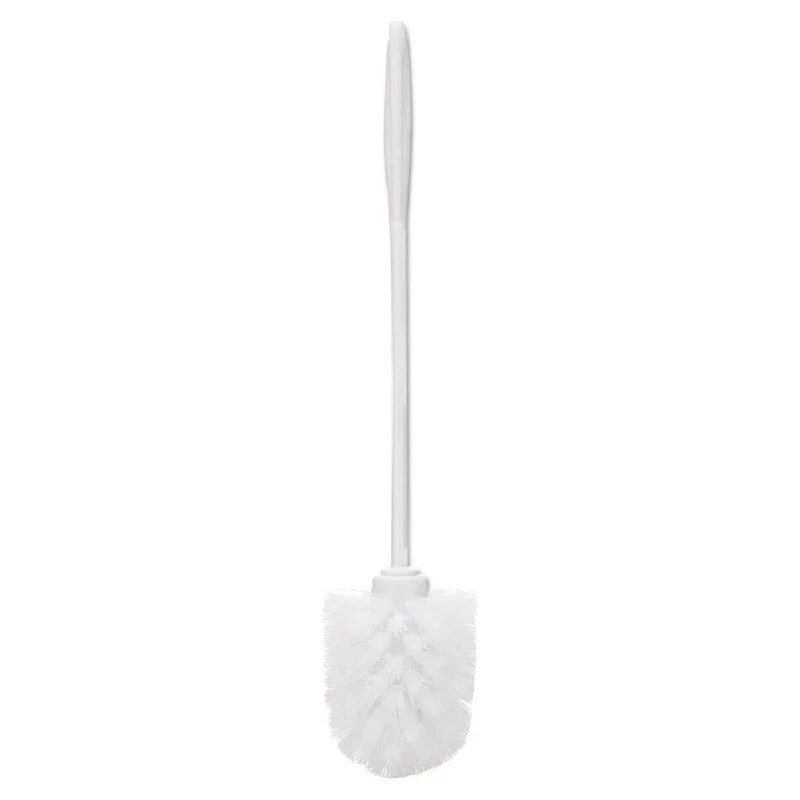 Rubbermaid Commercial White Plastic Toilet Bowl Brush, 14 1/2 inch/24 per case