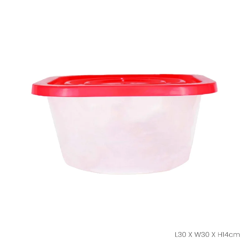 SQUARE SALAD BOWL W/COVER (530C)