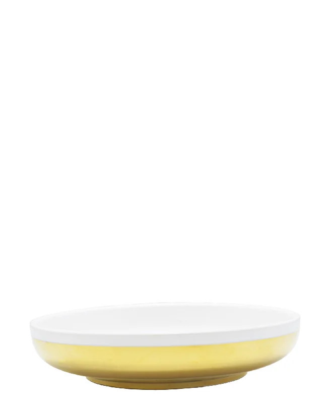 Symphony Adorn Serving Bowl 17cm - White & Gold