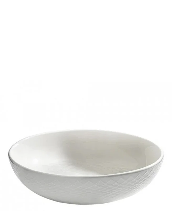 Symphony Spiro Serving Bowl 24cm - White