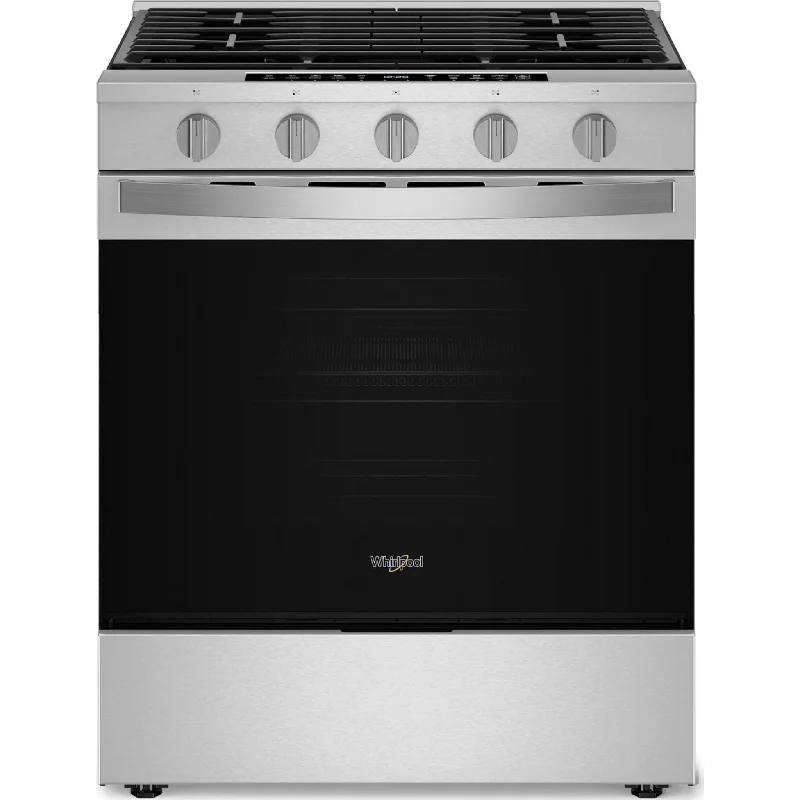 Whirlpool 30" Gas Range (WSGS7530RZ) - Fingerprint Resistant Stainless Steel