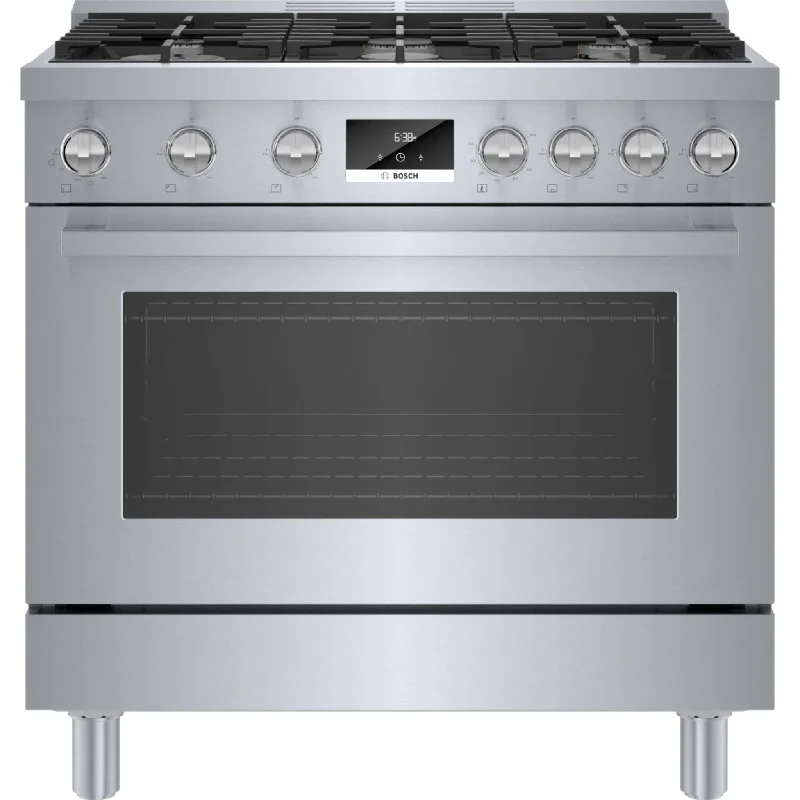 Bosch Dual Fuel Range (HDS8655C) - Stainless Steel