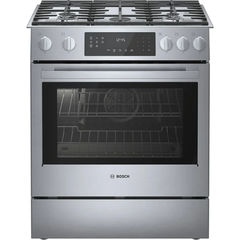 Bosch Slide-In Gas Range (HGI8056UC) - Stainless Steel