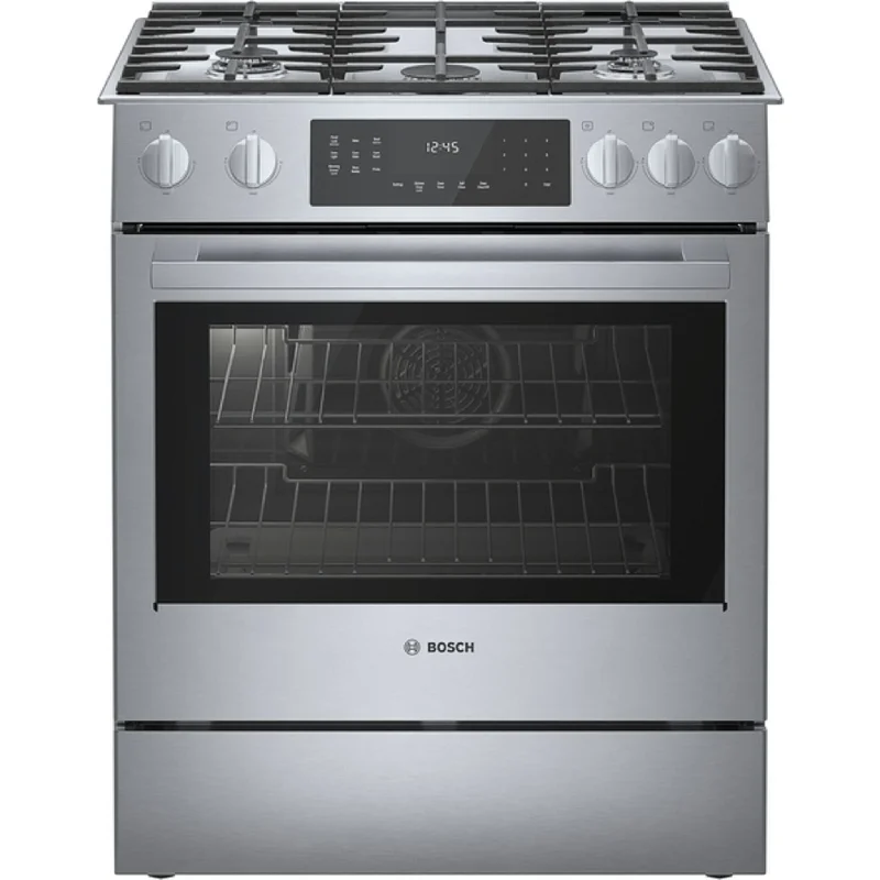 Bosch Slide-In Gas Range (HGIP056UC) - Stainless Steel