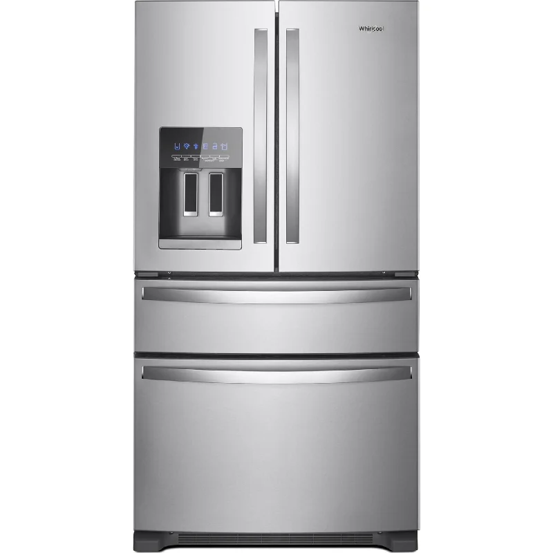 Whirlpool French Door Fridge (WRMF3636RZ) - Fingerprint Resistant Stainless Steel