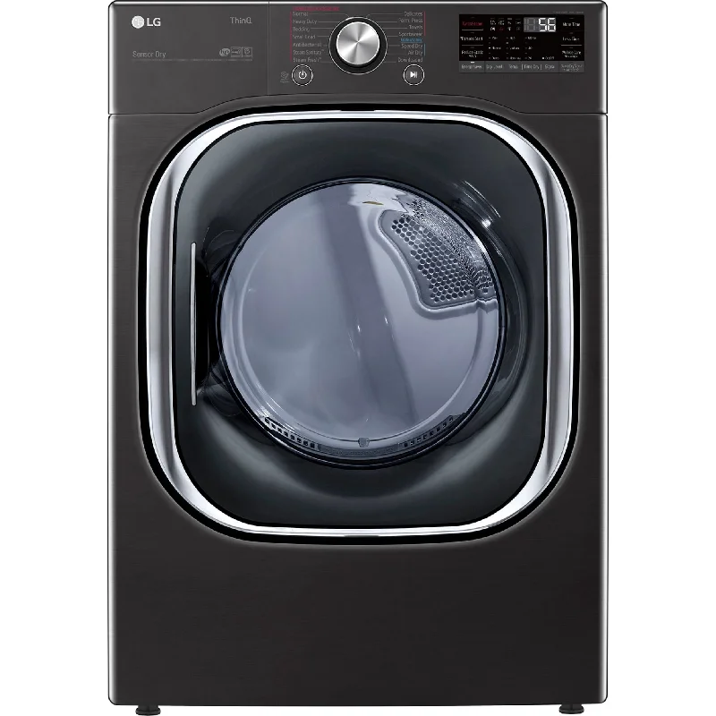 LG Front Load Dryer (DLEX4500B) - Black Steel