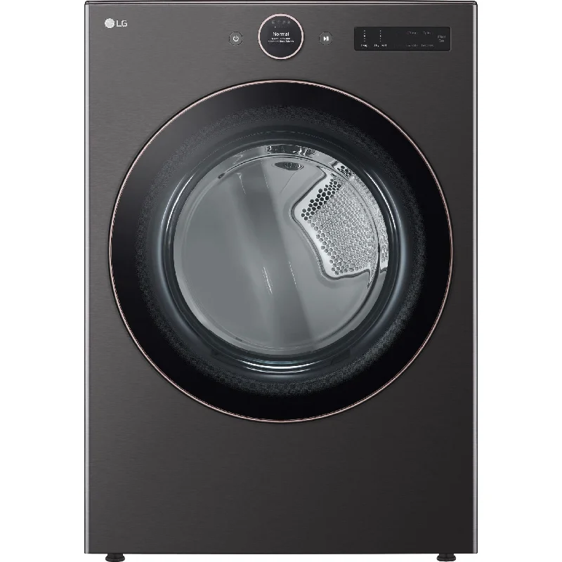 LG Front Load Dryer (DLEX6500B) - Black Steel