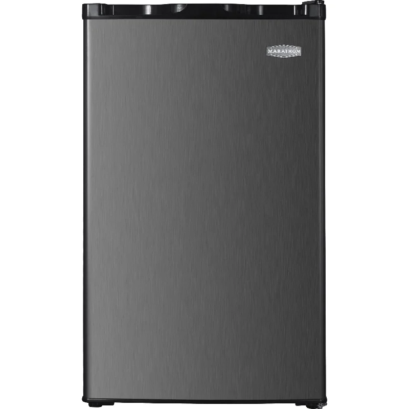 Marathon Compact Fridge (MAR46BLS) - Black Steel