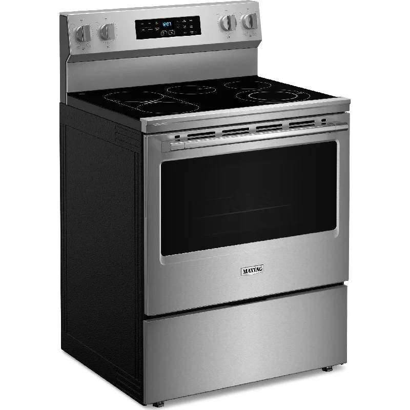 Maytag 30" Electric Range (YMFES6030RZ) - Fingerprint Resistant Stainless Steel