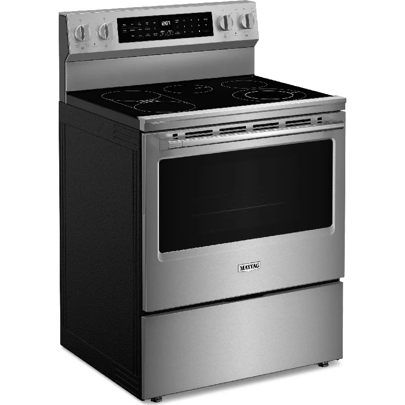 Maytag 30" Electric Range (YMFES8030RZ) - Fingerprint Resistant Stainless Steel